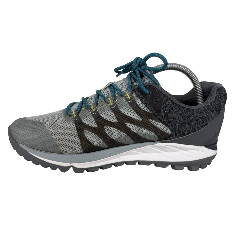 Merrell Antora 2 Womens Shoes 9.5 Gray Gore Tex Waterproof Invisible Fit Trail - Picture 2 of 12